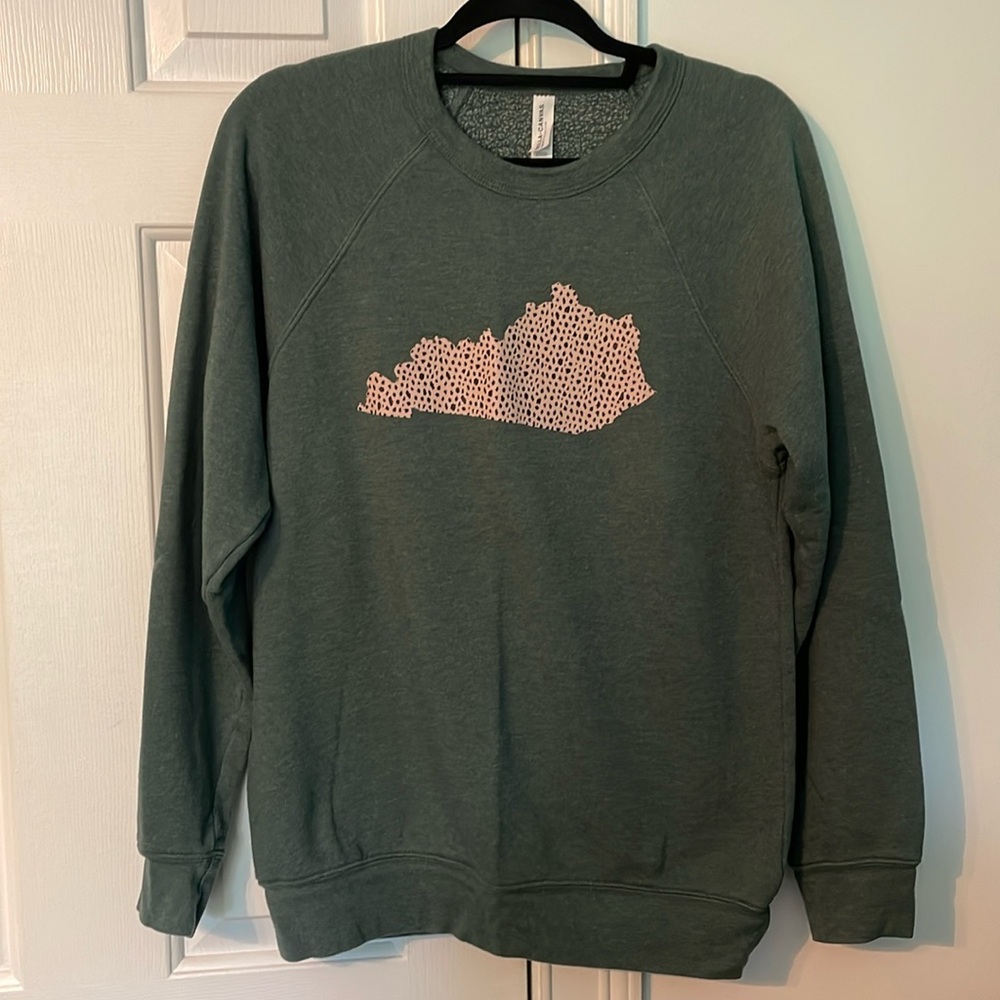 Army Green Kentucky Sweatshirt